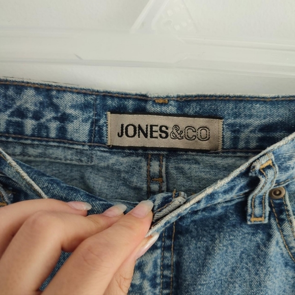 vintage jones & co new york denim jeans - Picture 2 of 4